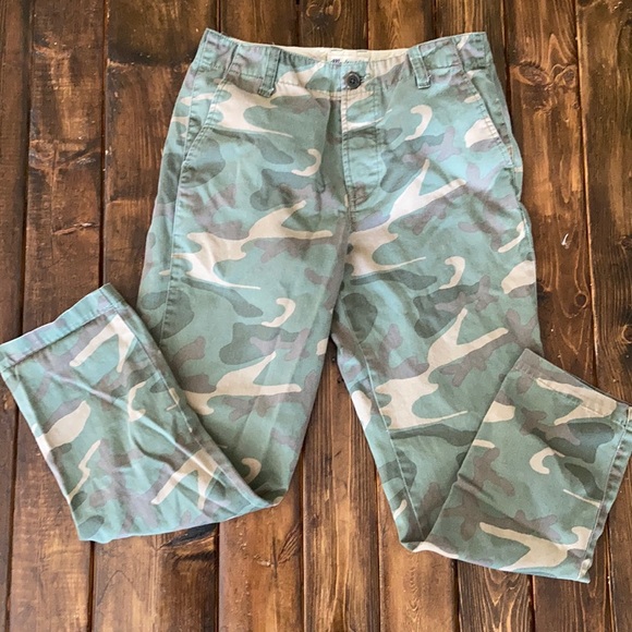 Madewell Pants - Madewell camouflage pants